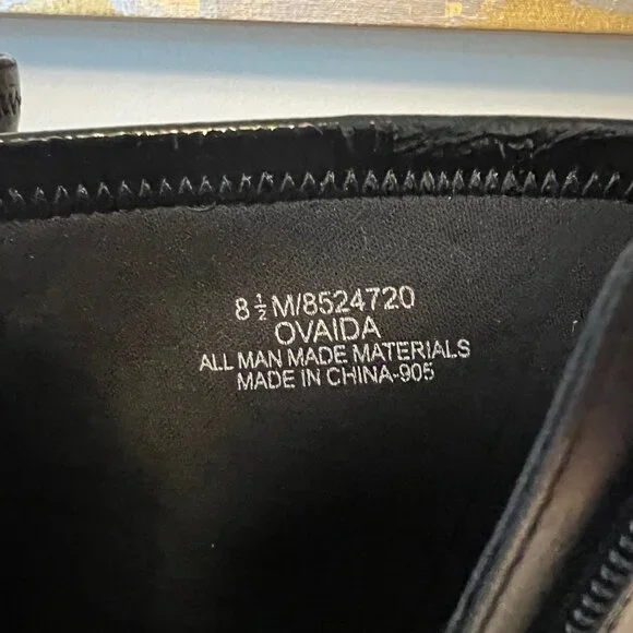 Impo Ovaida Platform Booties Black Size 8 1/2 m - Picture 6 of 8